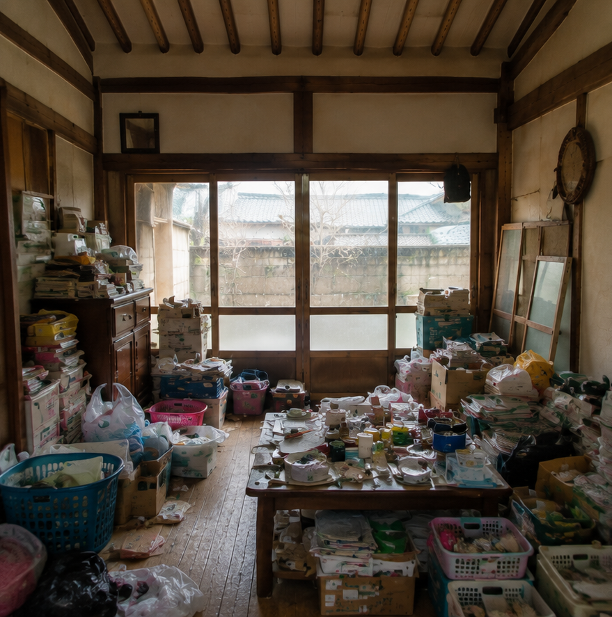 정리 전 모습